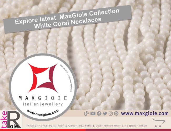 Collection Necklaces White Coral