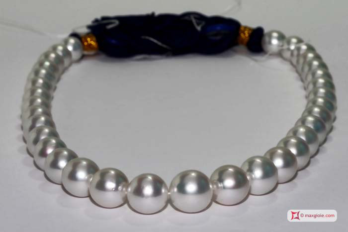 Dettaglio - Details MAXGIOIE - Collana TOP Perle Australiane - South Sea 11x14,5mm