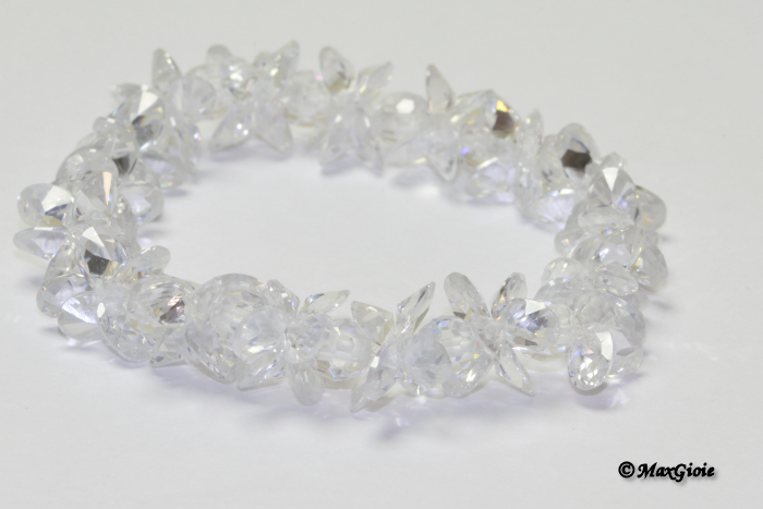 MAXGIOIE - Bracciale Zircone bianco 170 ct