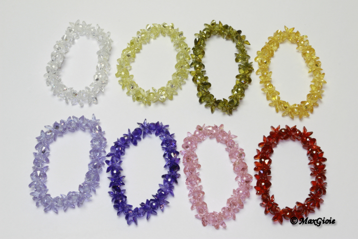 Vista Ulteriore - Additional View MAXGIOIE - Bracciale Zircone verde scuro 170 ct