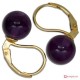 Orecchini Ametista Extra 8mm in Oro 18K mmp
