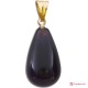 Pendente Ametista Extra 10x17mm in Oro 18K