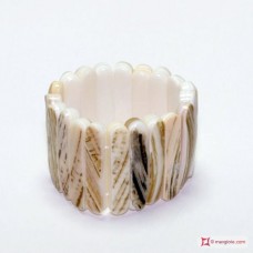 Braccialetto Trendy Conchiglia naturale estensibile id04