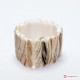 Braccialetto Trendy Conchiglia naturale estensibile id04