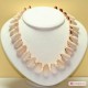 Collana Conchiglia naturale graduata in Argento