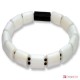 Bracciale Corallo bianco Extra pallini e onice nero
