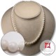 Collana Corallo bianco Extra 7½mm in Oro 18K