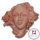 Incisione Artistica Corallo rosa del Pacifico 58x61mm