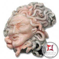 Incisione Artistica Corallo bianco del Pacifico 66x47mm