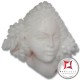 Incisione Artistica Corallo bianco del Pacifico 36x36mm