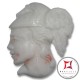 Incisione Artistica Corallo bianco del Pacifico 31x36.6mm