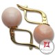 Orecchini Corallo rosa skin tone Extra 9-9¾mm in Oro 18K m [vari diametri]