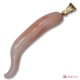 Pendente Corallo rosa Extra cornetto in Oro 18K id0207