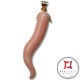 Pendente Corallo rosa Extra cornetto grande in Oro 18K id0225