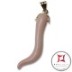 Pendente Corallo rosa Extra cornetto grande in Oro 18K id0227