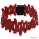 Bracciale Corallo rosso del Mediterraneo Extra rami 5mm