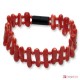 Bracciale Corallo rosso del Giappone Extra pallini e rami