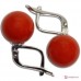 Orecchini Corallo rosso Extra 10-10¾mm in Oro 18K m [vari diametri]