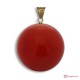 Pendente Corallo rosso Extra 9-9¾mm in Oro 18K [vari diametri]