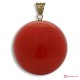Pendente Corallo rosso Extra 10-10¾mm in Oro 18K [vari diametri]