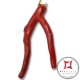 Pendente Corallo rosso Extra ramo piccolo in Oro 18K id2059