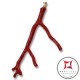 Pendente Corallo rosso Extra ramo grande in Oro 18K id2066