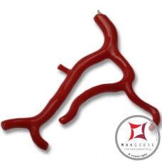 Pendente Corallo rosso Extra ramo grande in Oro 18K id2067