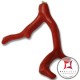 Pendente Corallo rosso Extra ramo big in Oro 18K id2070