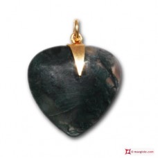 Pendente Jadeide Extra Cuore 18x18mm in Oro 18k