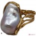 Anello Perle in Argento 925 placcato Oro [scelte multiple]