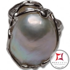 Anello etrusco Perle in Argento 925 id0023