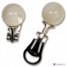 Orecchini Madreperla Extra 10mm in Oro 18K clip