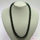 Collana Malachite Extra pallini 10mm in Oro 18K