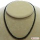 Collana Malachite Extra pallini 4mm in Oro 18K