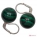 Orecchini Malachite Extra 14mm in Oro 18K mmg