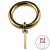 Argento 925‰ placcato oro charm compatibile pandora +€4,00