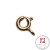 AUY000 Anello a molla Oro giallo ø 5mm