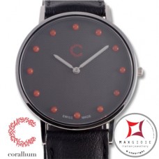 Orologio Corallium 40mm movimento svizzero con corallo id01m
