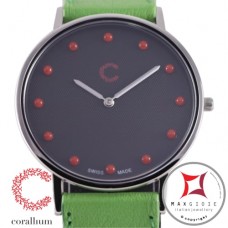Orologio Corallium 40mm movimento svizzero con corallo id05m
