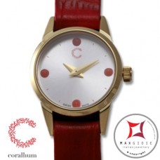 Orologio Corallium 20mm movimento svizzero con corallo id04w