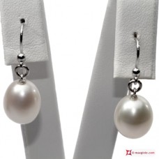 Orecchini Perle Biwa Extra 10-10½mm in Oro 18K