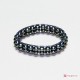 Bracciale Chic Perle Griglie Naturali a 2 file