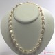 Collana Perle barocche 11-12mm Oro pallini 18Kt