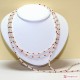 Collana Perle e Corallo L. 2 metri in Argento