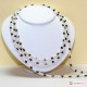 Collana Perle ed Ematite stella  L. 2 metri in Argento