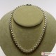 Collana Perle Akoya giapponesi bianche TOP 7-7½mm in Oro 18K