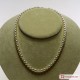 Collana Perle Akoya giapponesi bianche TOP 6-6½mm in Oro 18K