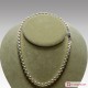Collana Perle Akoya giapponesi bianche TOP 7-7½mm in Oro 18K r22