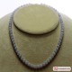 Collana Calcedonio Extra pallini 6mm in Argento