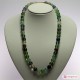 Collana Fluorite Extra pallini 12mm L60 in Argento